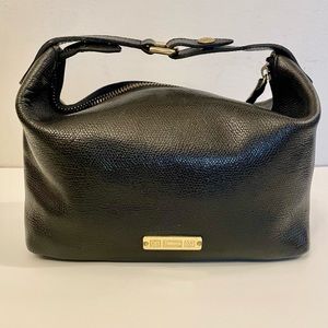 Vintage Wathne Black Women’s Leather Handle Purse